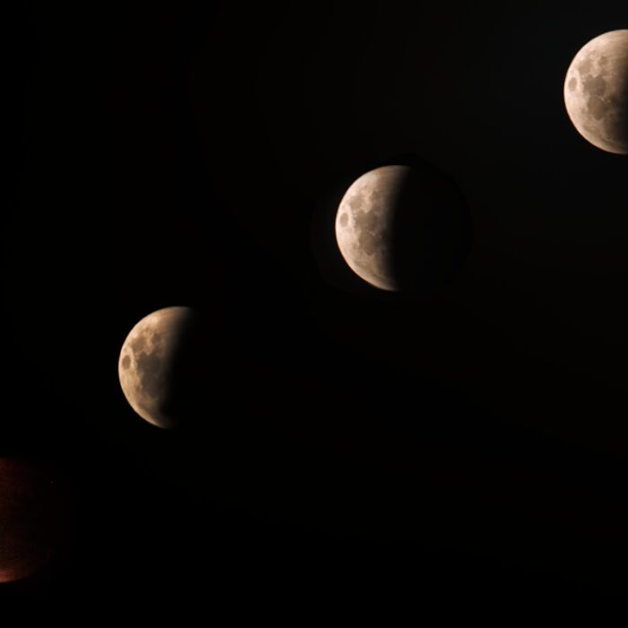 Fotografías de paisaje nocturno -Eclipse Lunar - Elkin Vallejo - Photography
