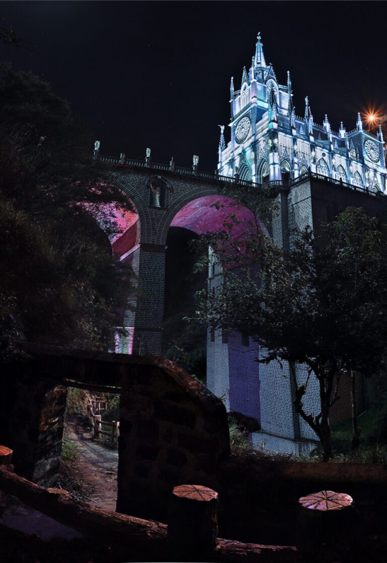 Fotografías de paisaje nocturno - Iglesia de Las Lajas - Elkin Vallejo - Photography