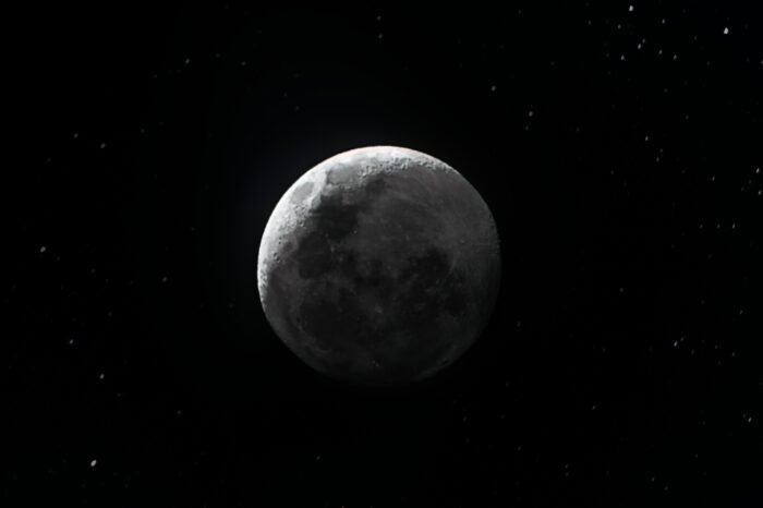Fotografías de paisaje nocturno - Luna en 3d - Elkin Vallejo - Photgraphy