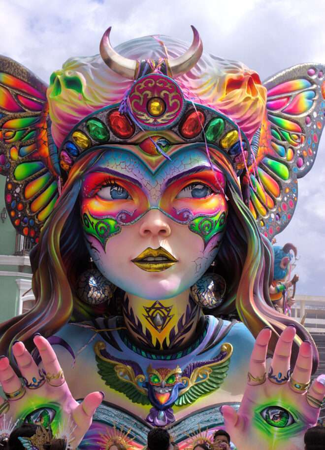 Carroza - Carnaval de Negros y Blancos - Elkin Vallejo