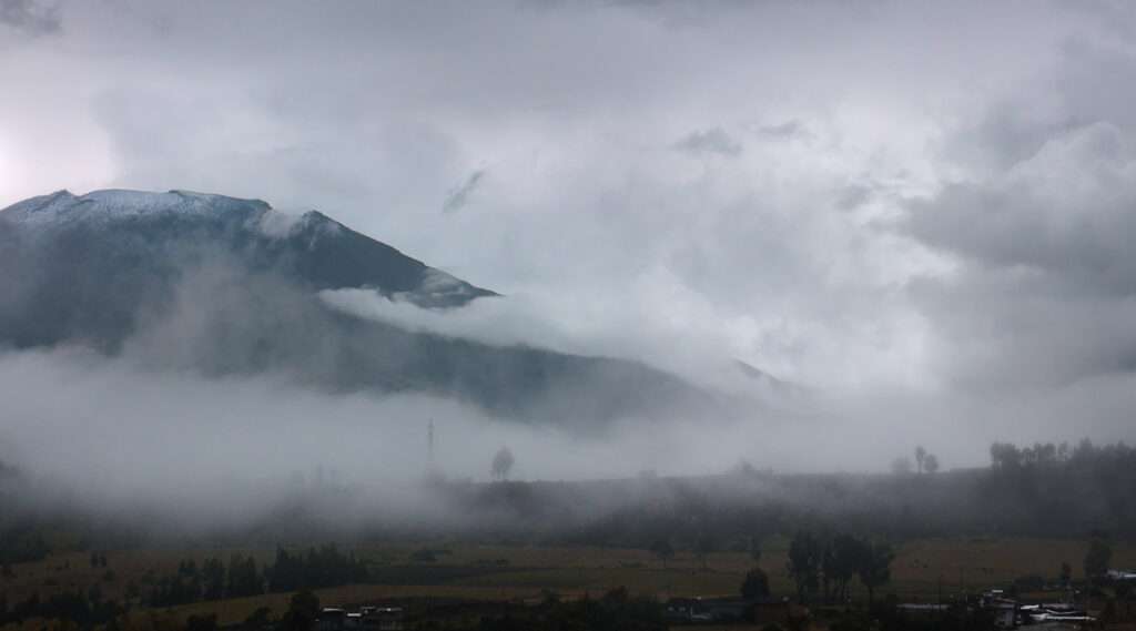 Invierno sobre el Galeras - Elkin Vallejo
