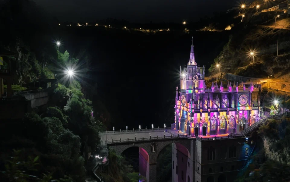 Nocturna de la iglesia de Las Lajas - Elkin Vallejo