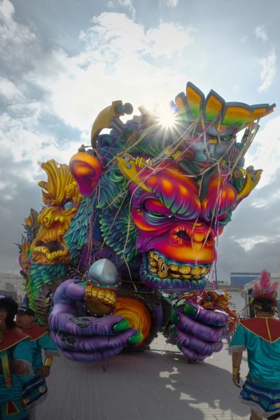 Carroza - Carnaval de Negros y Blancos - Elkin Vallejo