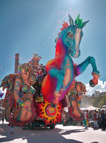 Carroza - Carnaval de Negros y Blancos - Elkin Vallejo