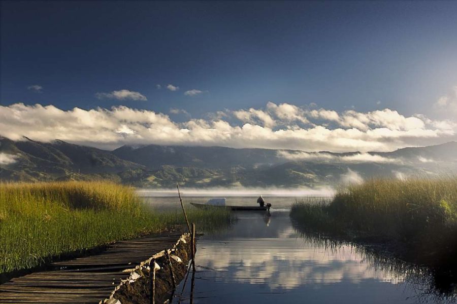 Pesca en La Cocha - Elkin Vallejo