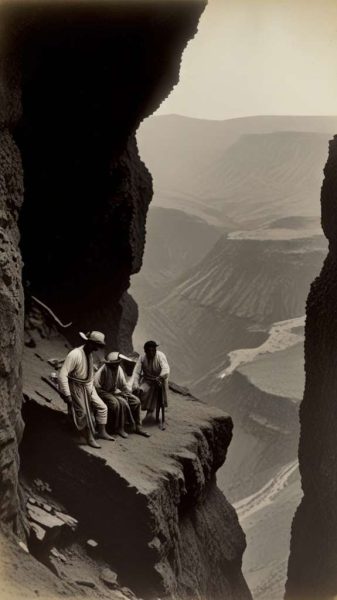 Personas arrojadas al fondo del cañón del río Guaítara - Elkin Vallejo