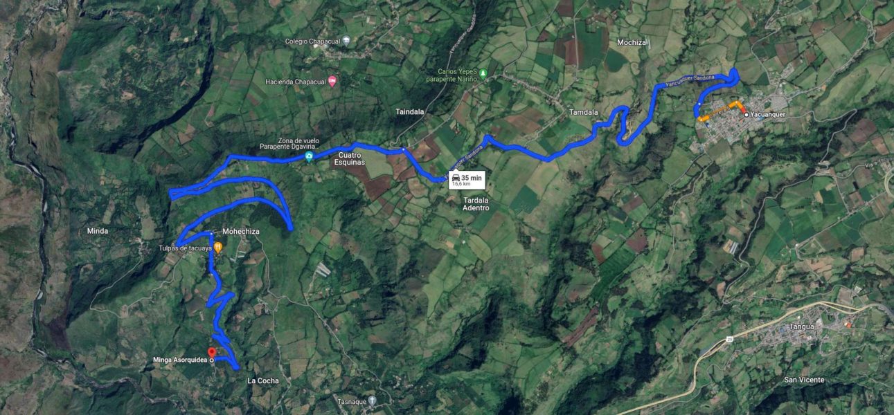 Ruta Yacuanquer - puente de Tacuaya - Elkin Vallejo